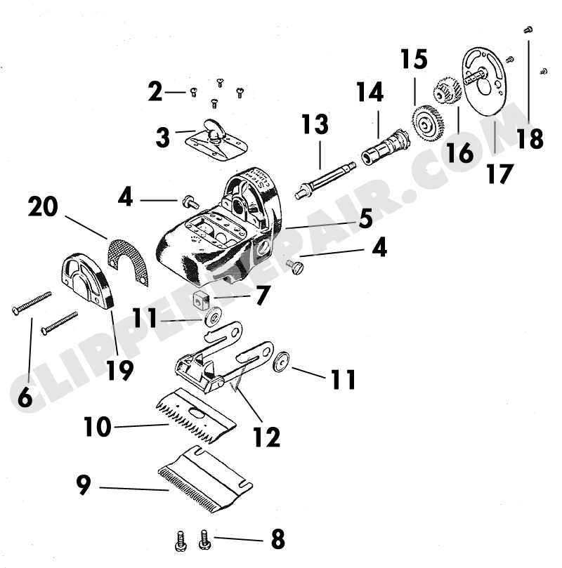 Stewart Sunbeam Model 51 diagram #1