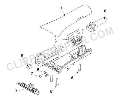 Andis (SCT) Lola/Clippet Clipper/Trimmer diagram #1