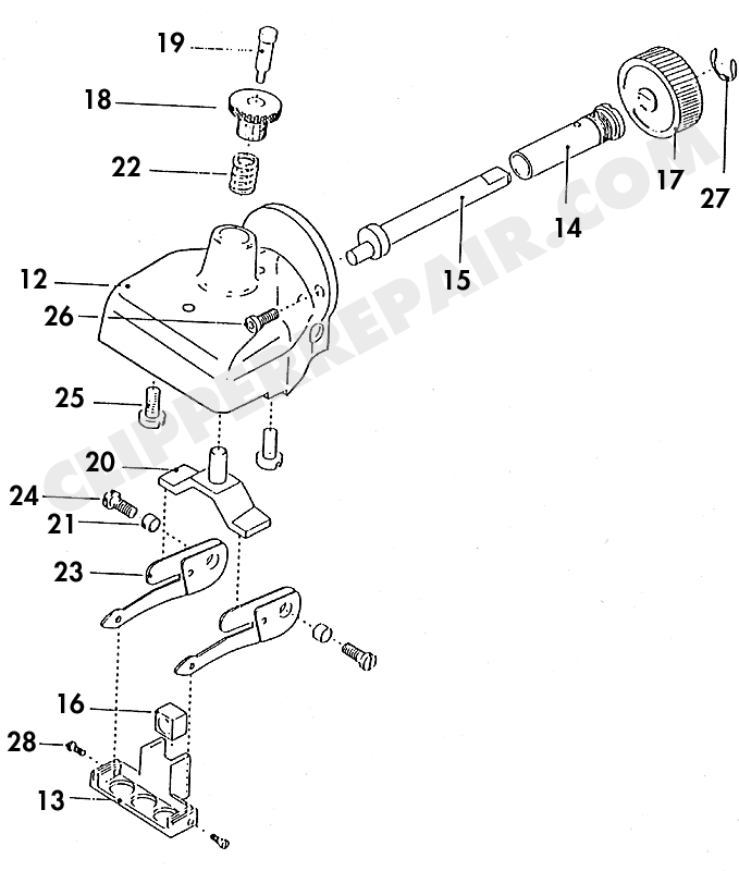Andis Cordless Rechargeable Clipper diagram (large) #2