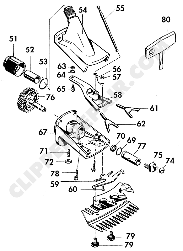 Aesculap GT 494 Shear diagram #2