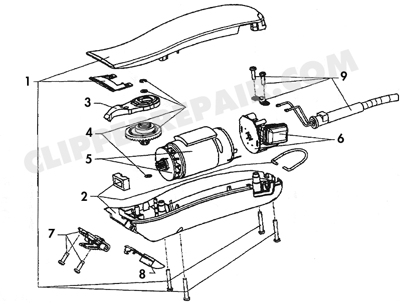 Sherlock Holmes Kompatibel med artilleri Hemp's Clippers & Supply : Clipper Replacement Parts : Wahl KM2 Clipper